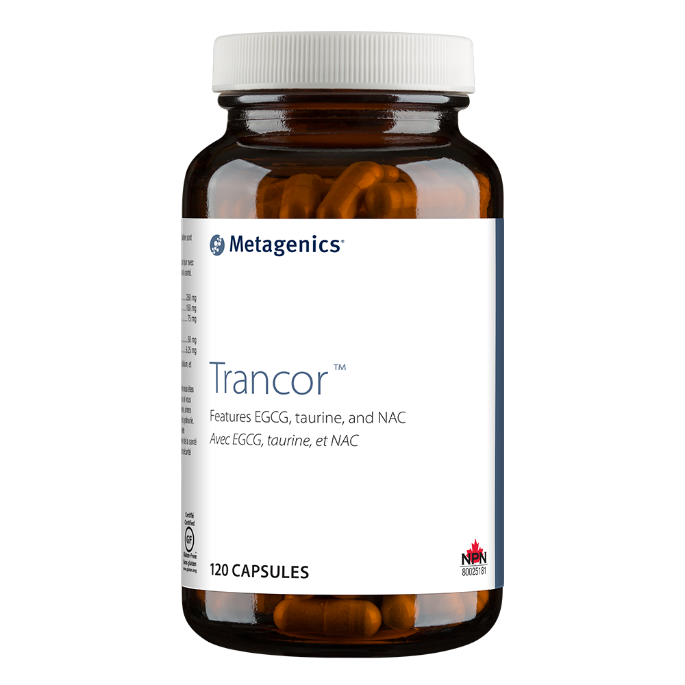 TranCor   Features EGCG, taurine, and NAC   25 capsules